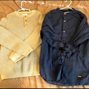 Boys Zara Sweater and Top